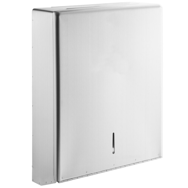 Stainless Steel Folded Paper Towel Dispenser (each)