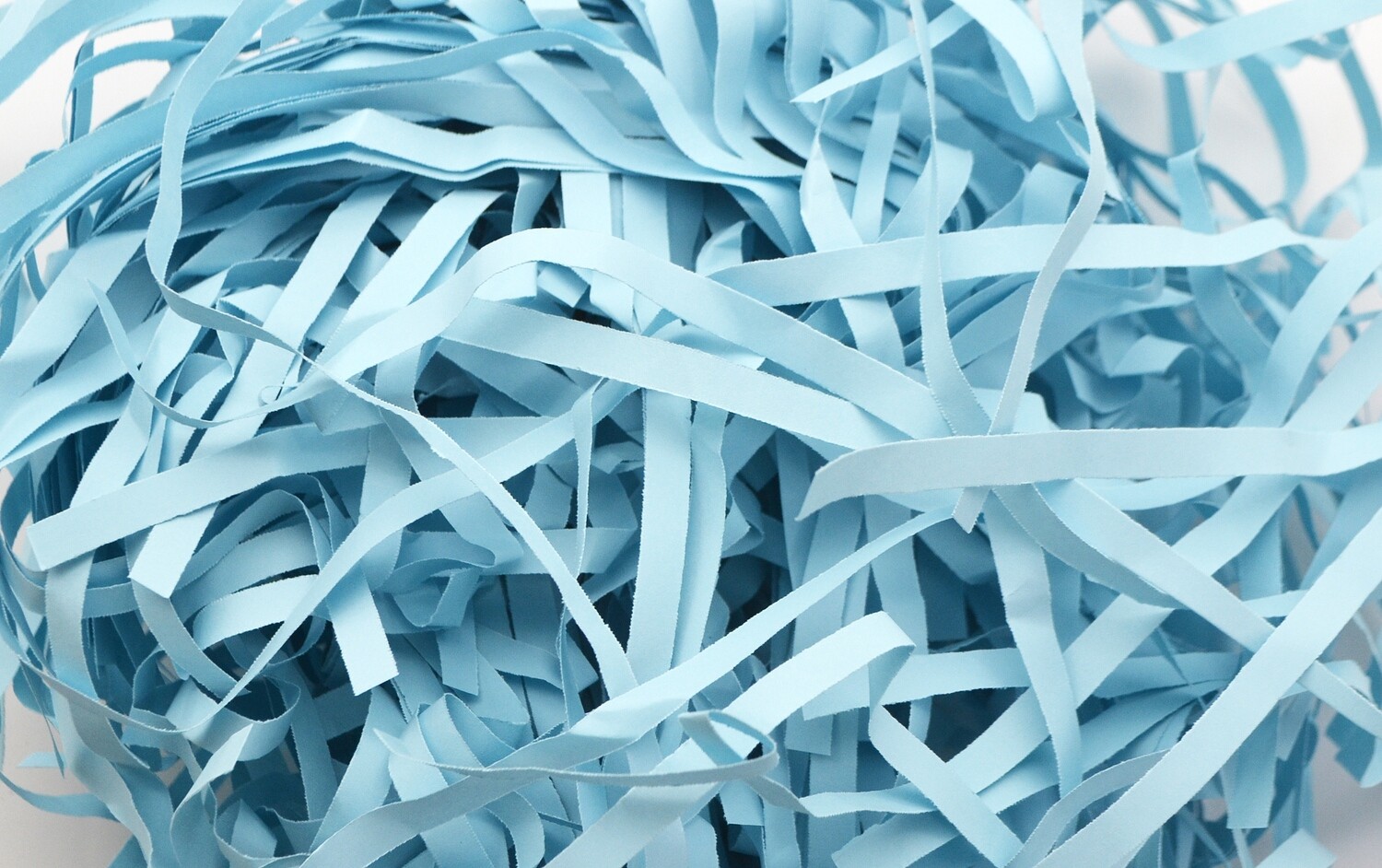 Shredded Strip Cut Paper 90g - Pastel Blue (ea)