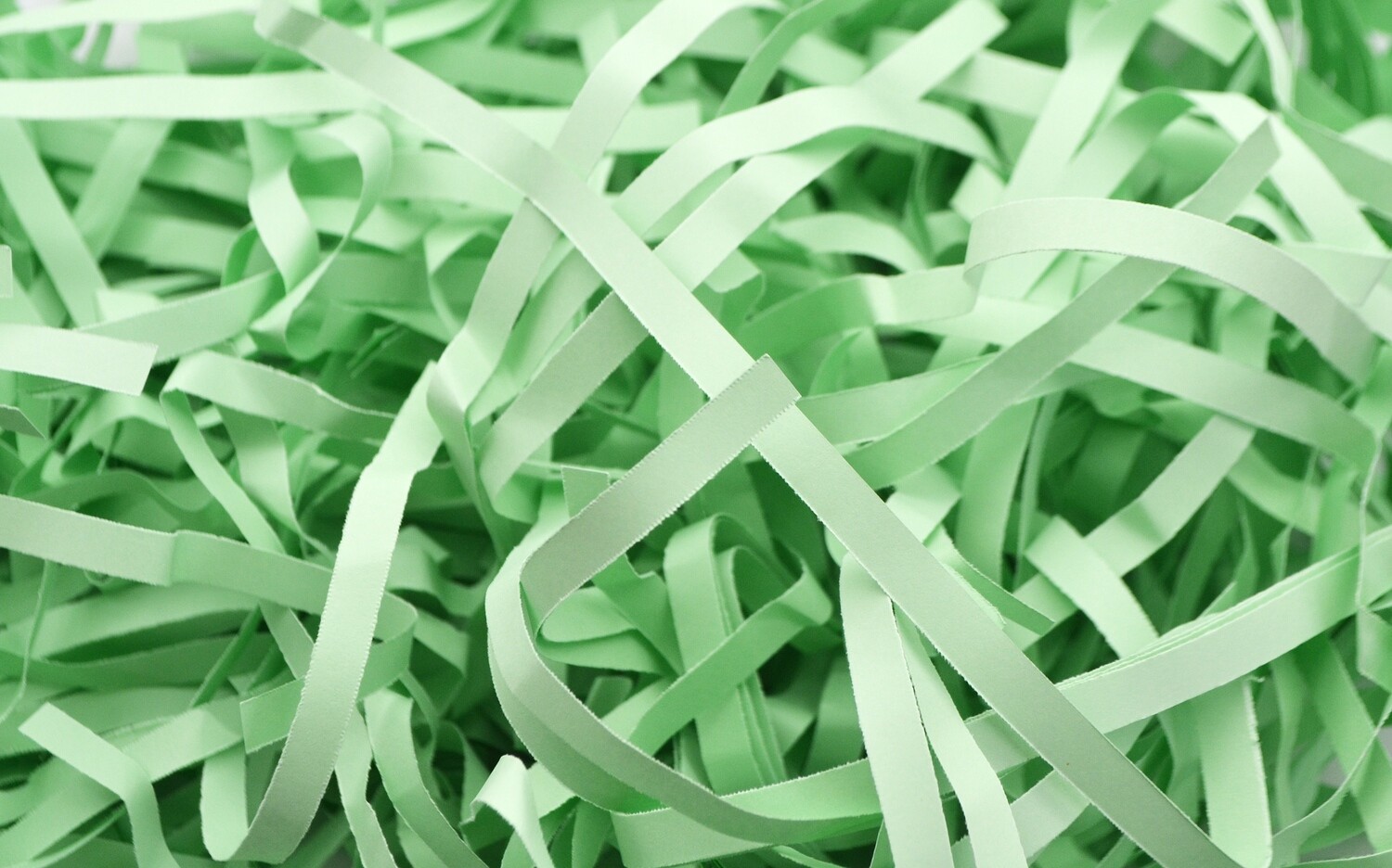 Shredded Strip Cut Paper 90g - Pastel Green (ea)