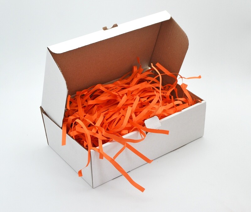 Shredded Strip Cut Paper 90g - Deep Orange (ea)