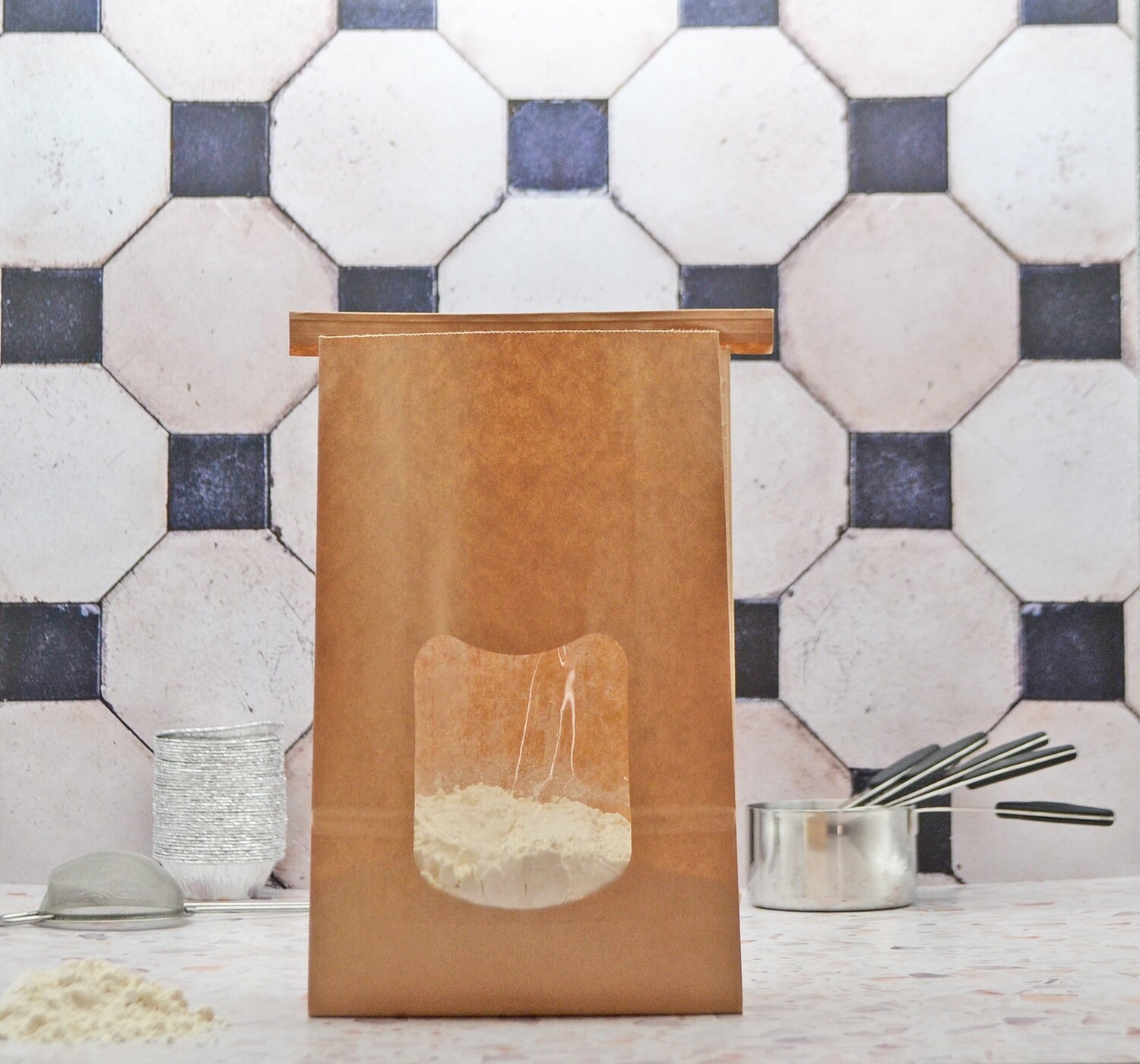 Paper Bag Brown Tin Tie Eco Large (pack of 50)