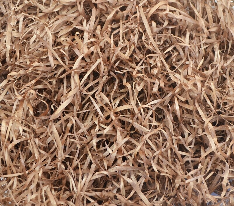 Wood Wool 100g Fine - Brown