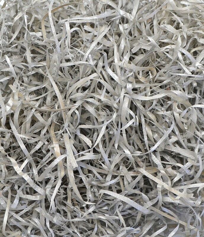 Wood Wool 100g Fine - Silver