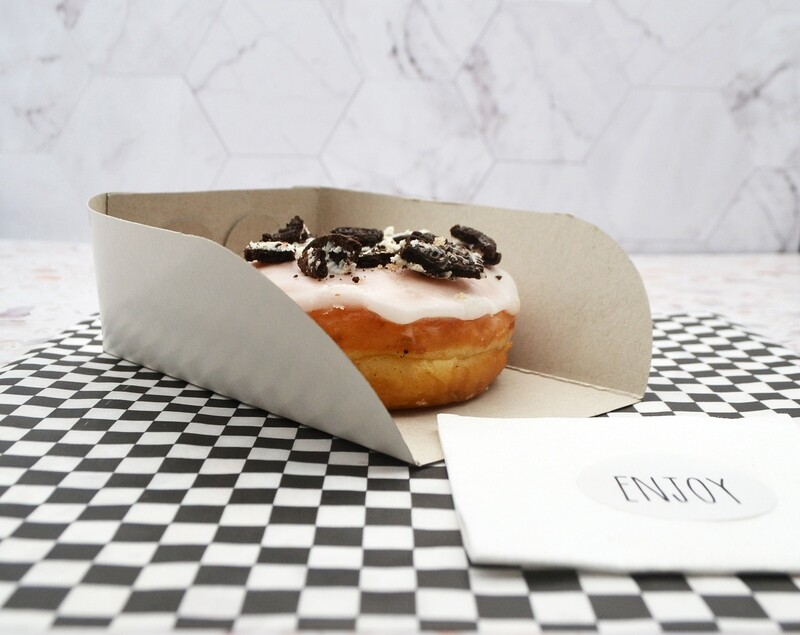 Cake Box Scoop Medium 17x10x6cm White (ea)