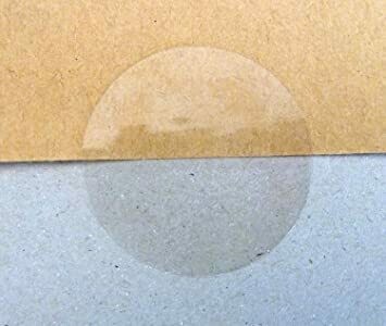 Tamper Proof Clear Labels 32mm Dia (Qty 100)