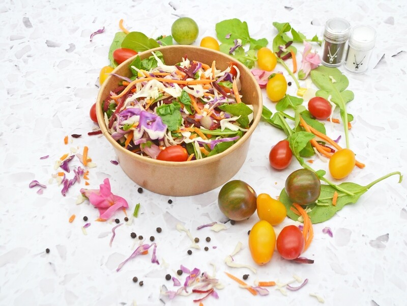 Paper Salad Bowl Kraft 26 oz (800 ml)