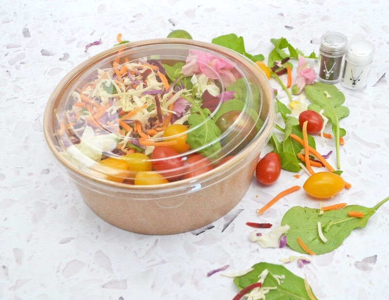 Paper Salad Bowl 44 oz (1300 ml) (Qty 60)