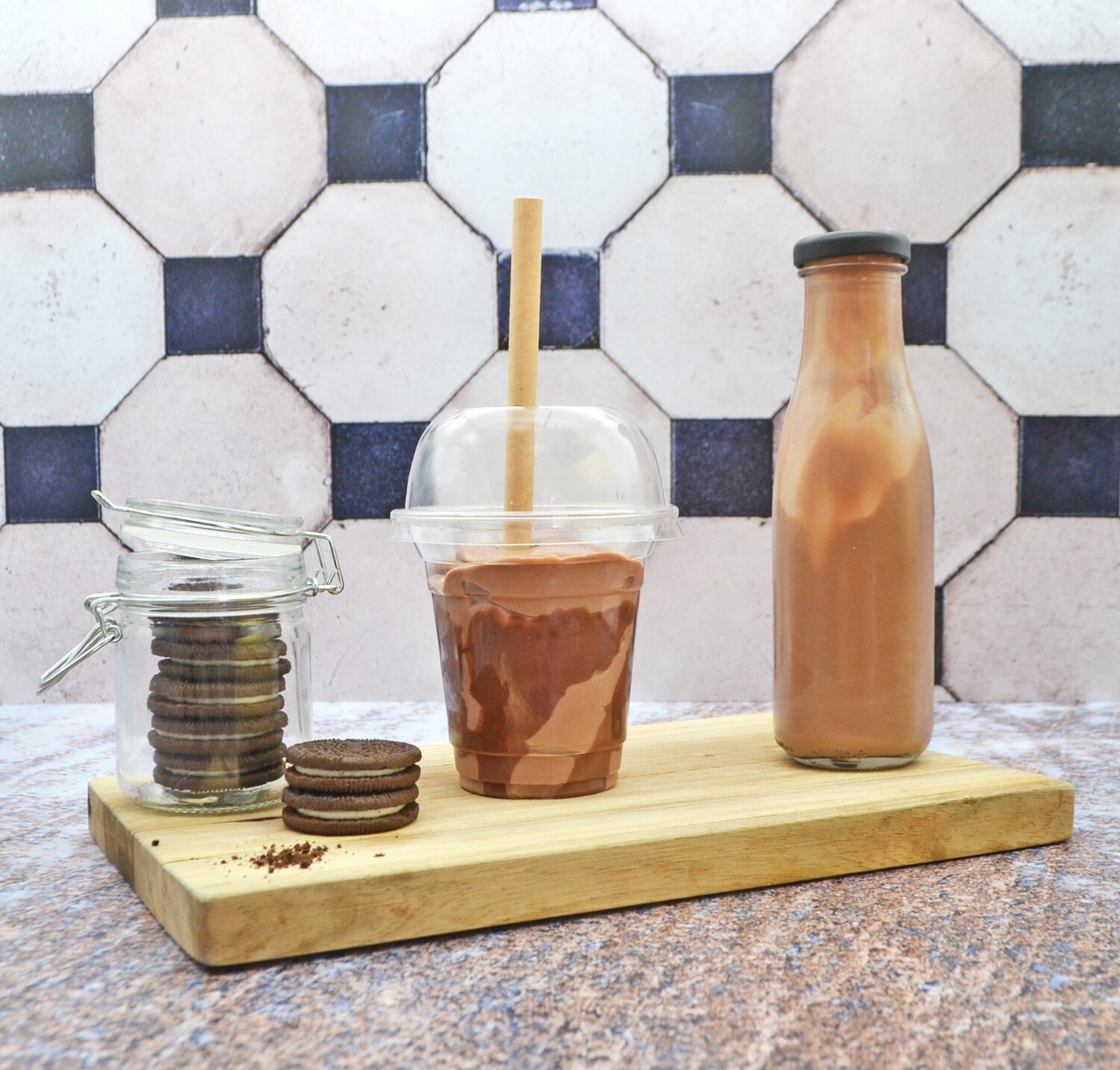 Plastic Smoothie Cup PET Clear 350 ml / 12 oz (Qty 50)