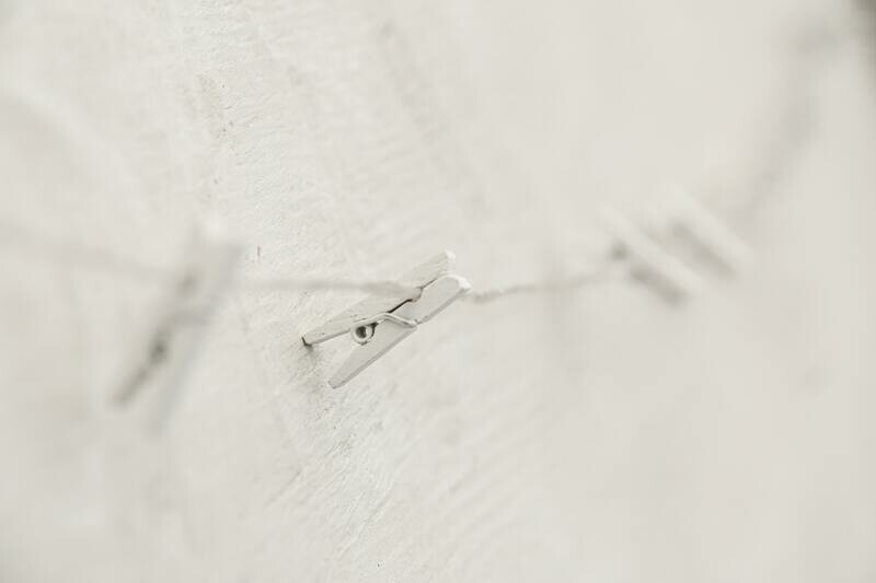 Wooden Mini Pegs 2.5cm White (Qty100)