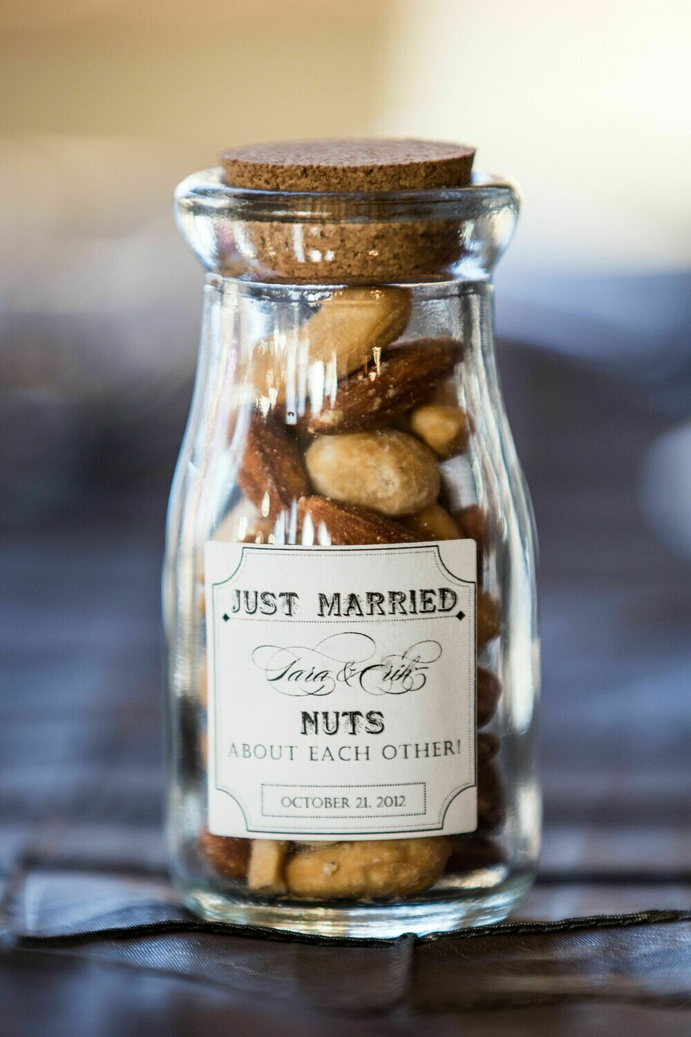 Glass Bottle Cork Lid (9.5x4.5cm) Round (ea)