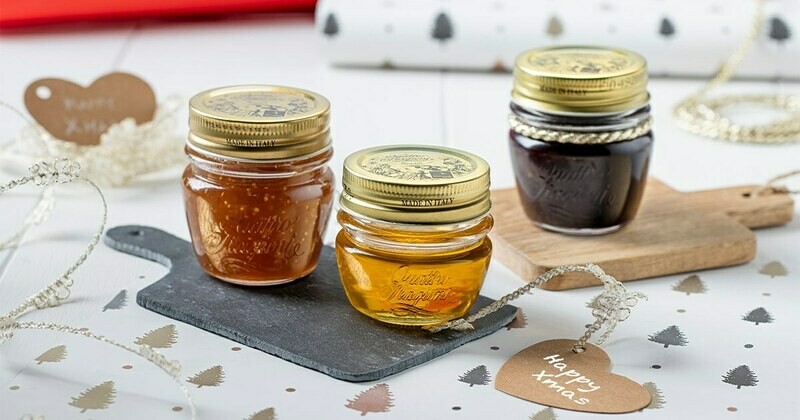 Bormioli Rocco Quattro Jar 80 ml + Aluminium Lid