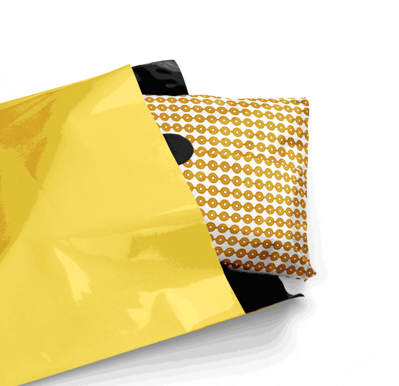 Tissue Paper- African Yellow Beads (Qty 5)