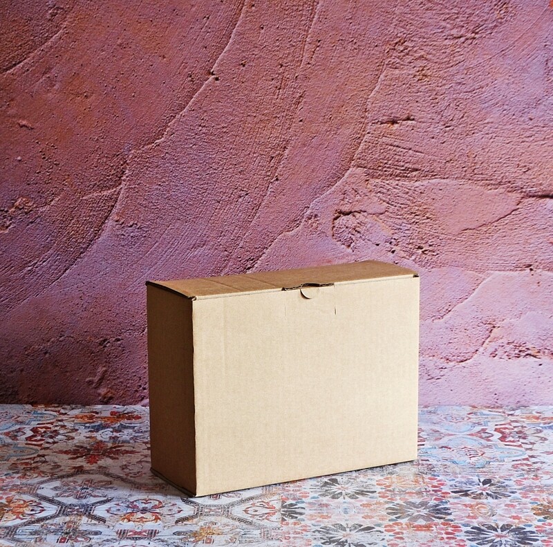 Box Corrugated Shipping AF - 230 x 90 x 175 mm Kraft (ea)