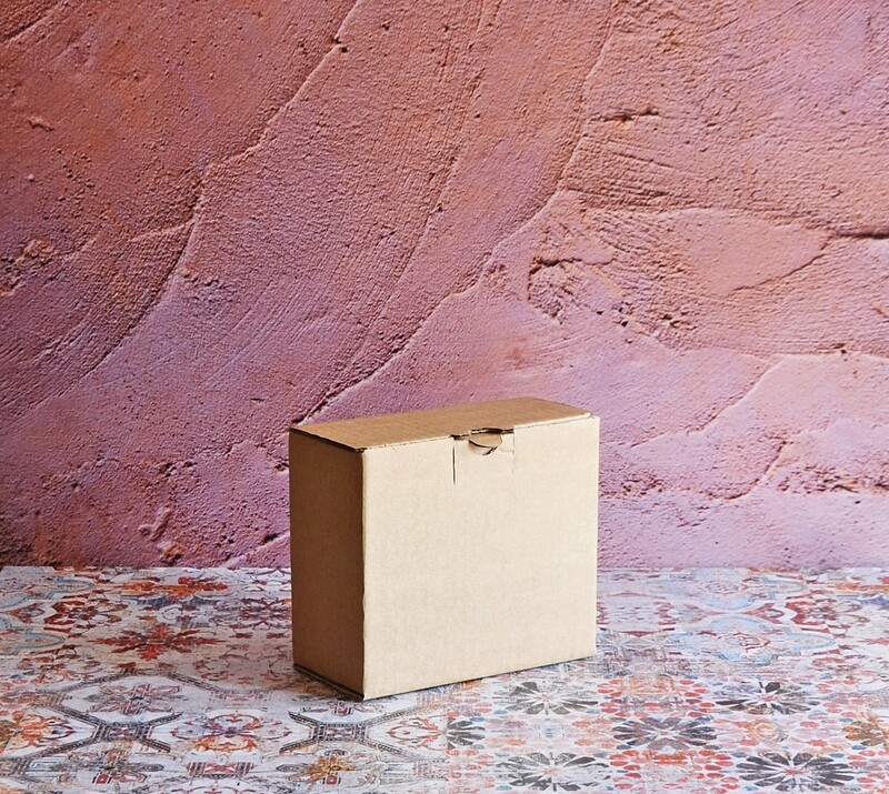 Box Corrugated Shipping AJ - 160 x 80 x 135mm Kraft (ea)