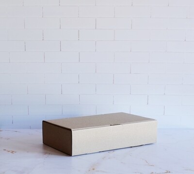 Box Corrugated  Rib - Kraft (each)