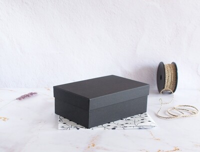 Chipboard Box Black 180x120x60 mm (each)