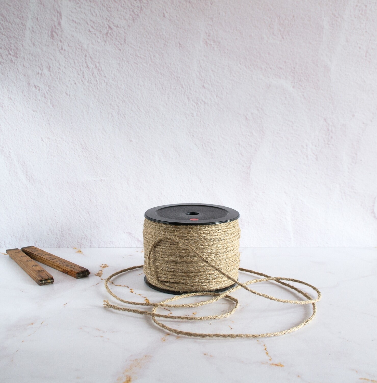 Jute Twine 4mm Braided 100m (ea)