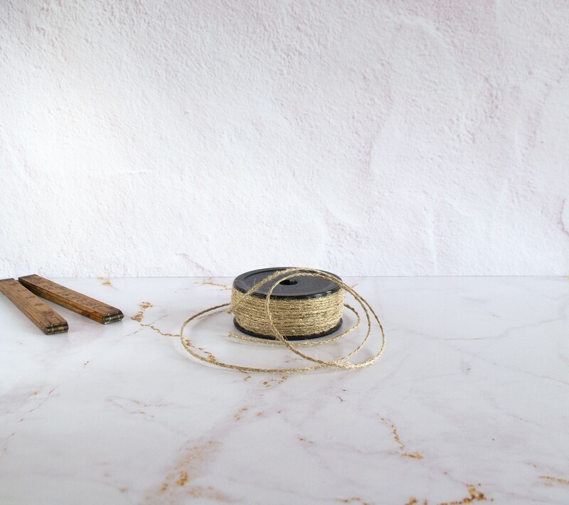 Jute Twine Gold LX - 2mmx50m