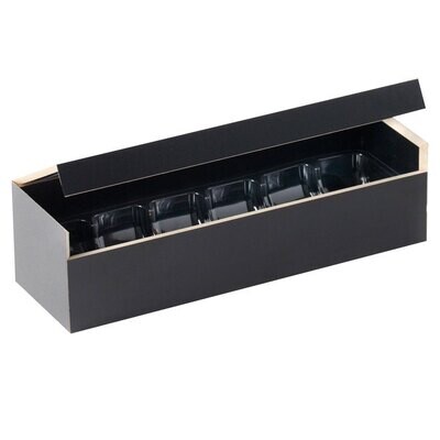 Box Wooden Macaron Case - 6 compartment (each)