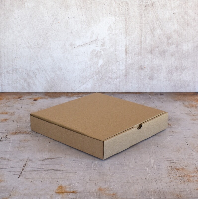 Box Corrugated Pizza Brown Small 22cm (ea)