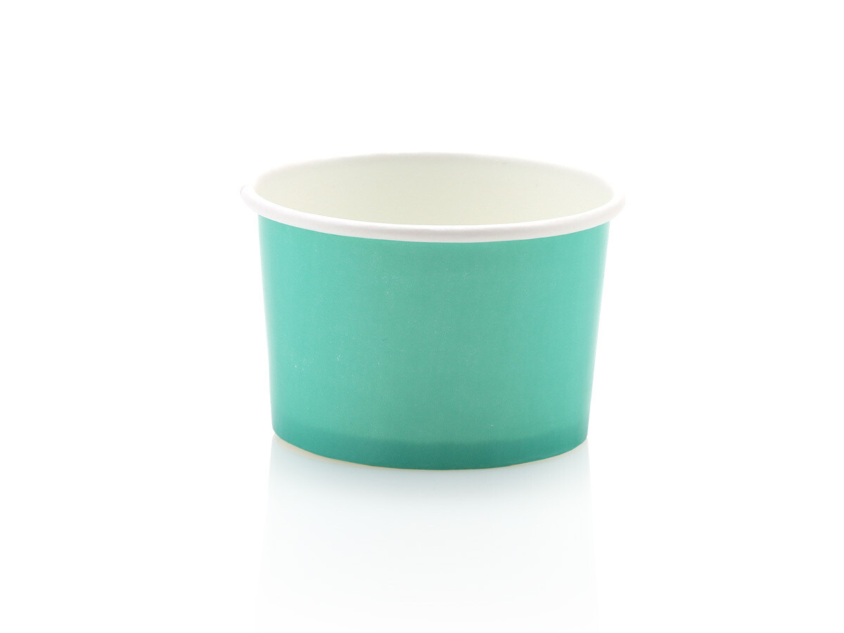 Tub Ice Cream Vintage 120 ml -  Pastel Mint (50pc)