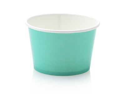Tub Ice Cream Vintage 250 ml -  Pastel Mint (50pc)