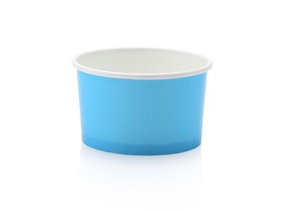 Tub Ice Cream Vintage 150 ml -  Pastel Blue (50pc)