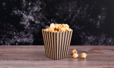 Box Popcorn Mini Eco B/Stripe 5 x 5 x 10 cm (each)