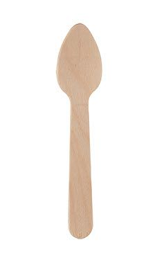 Wooden Cutlery Teaspoon 110mm (100)