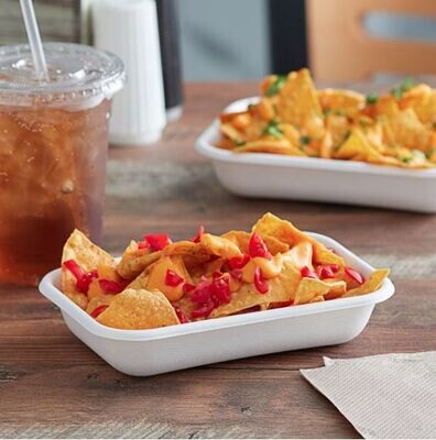 Sugarcane Bagasse Meal Trays