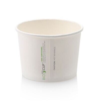 Bio Compostable Noodle/Soup Paper Tub 500ml (Qty50) **LID NOT INCLUDED**