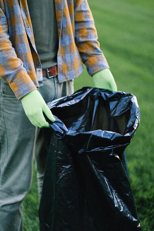 Refuse Bags Heavy Duty Black 750 mm x 950 x 40 micron (pack of 100)