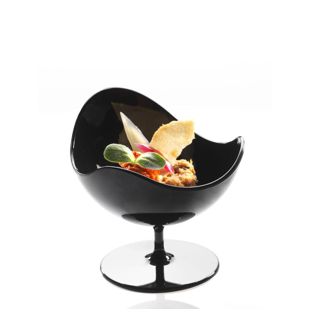 Catering Black Mini Ball Chair 50ml (Qty 5)