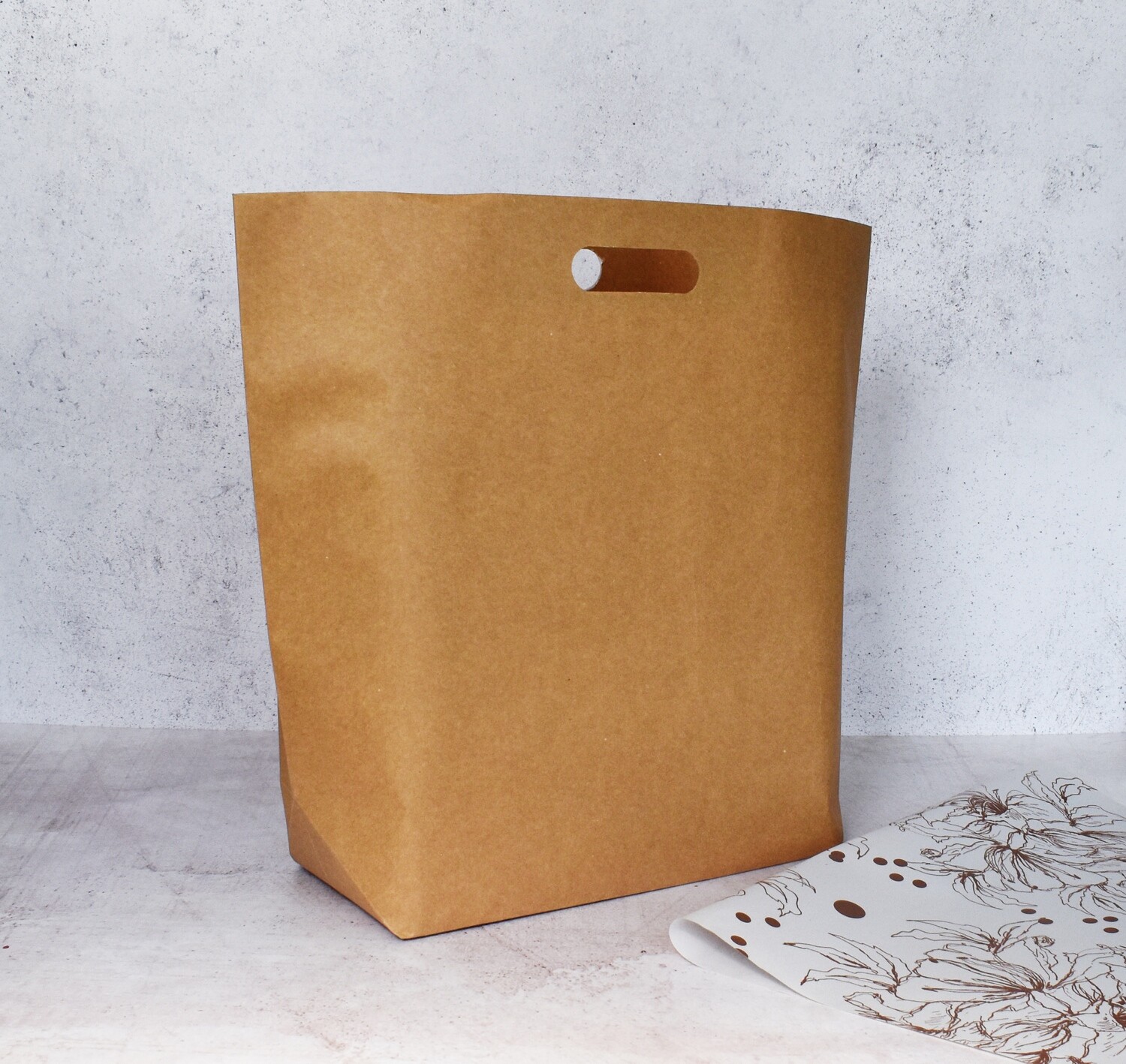 Paper Bags Opol Medium Brown 460x150x405mm (ea)