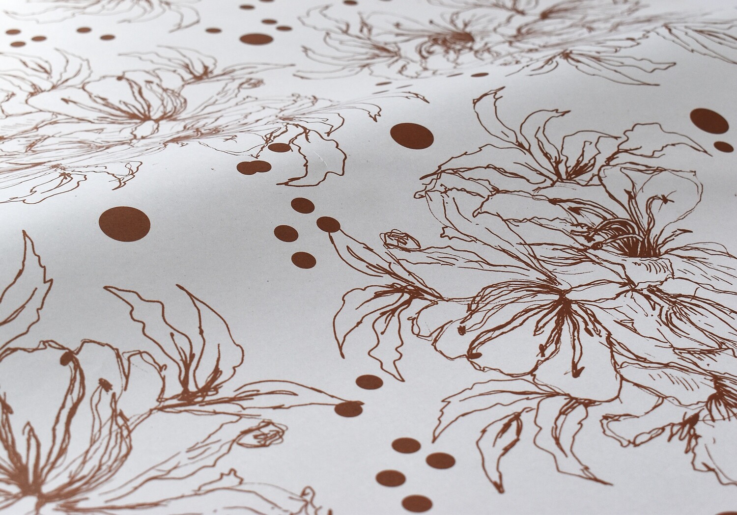 Tissue Paper - Elegant - Gold on Codex (Qty 5)