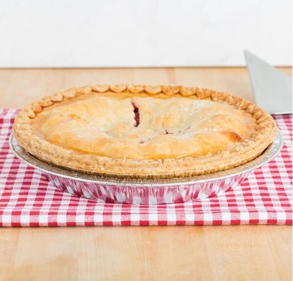 Foil Container Tart (228mm Dia) 800ml (Qty 50)