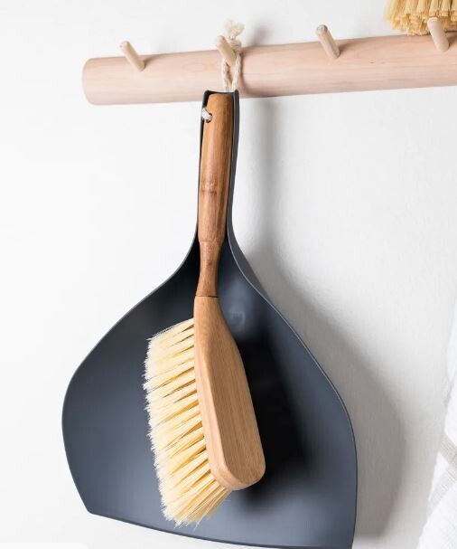 Coconut Fibre Dustpan &amp; Brush Set