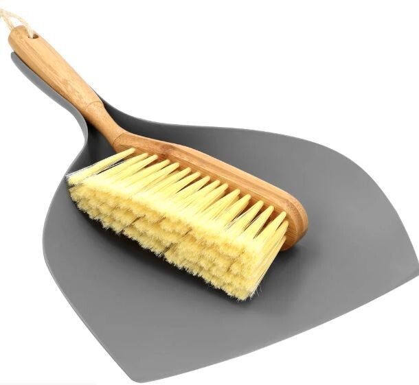 Coconut Fibre Dustpan &amp; Brush Set