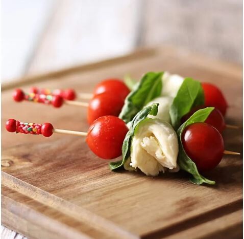 Skewers Kazari Pearl Red 120mm ( Qty 100)