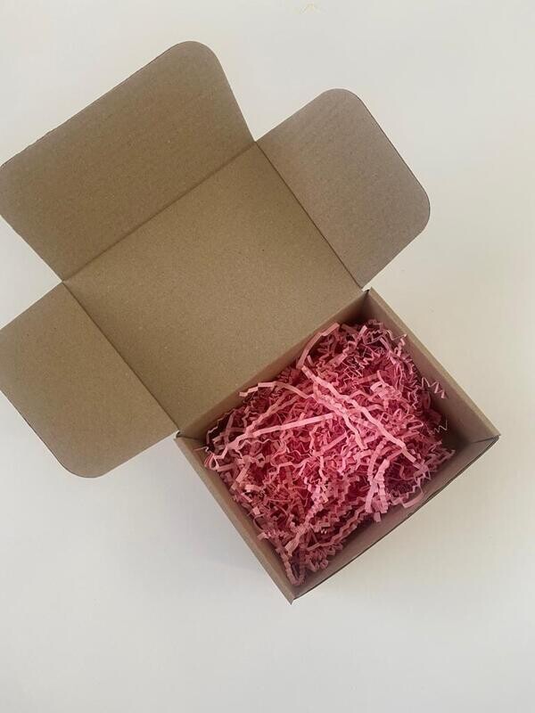 Shredded Crinkle Cut Paper 100g - Pink (ea)