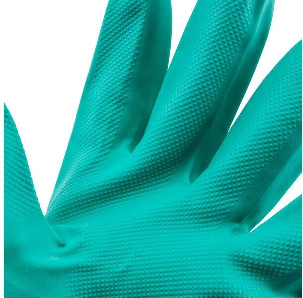 Gloves Heavy Duty Green Nitrile Size (Pair)