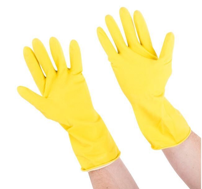 Household Gloves Yellow (Pair)