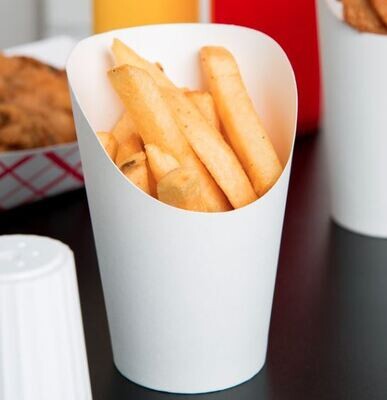 Paper Chip Cup 350ml White (Qty 50)