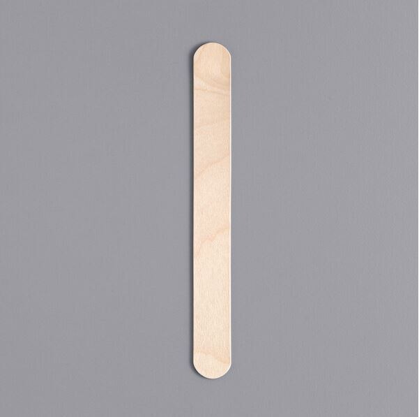 Cutlery Birch wood Tongue Depressor Unwrapped 150mm (50)