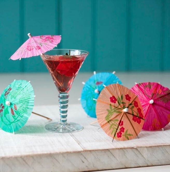 Bamboo Cocktail Umbrella Picks (Qty 144)