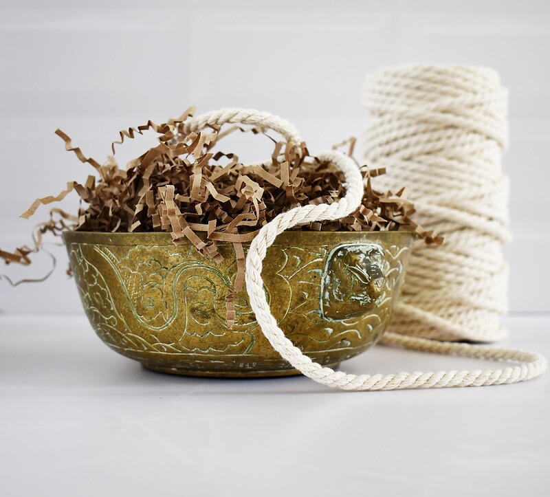 Cotton Twine 4mm 309 x 500g - 65 meters (each)