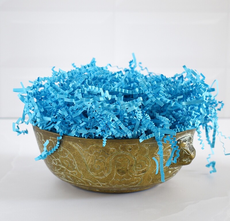 Shredded Crinkle Cut Paper 100g - Dark Blue (ea)