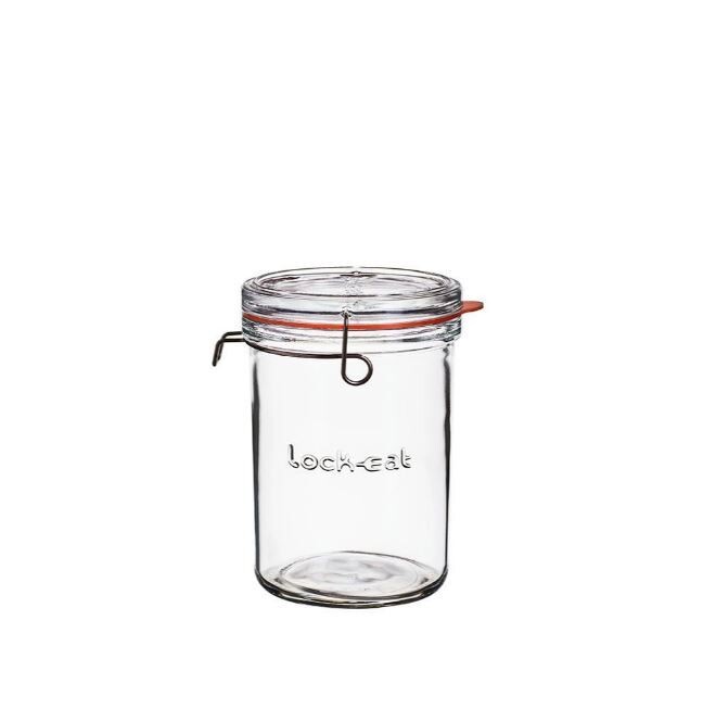 Luigi Bormioli Lock-Eat Food Jar with lid 1L