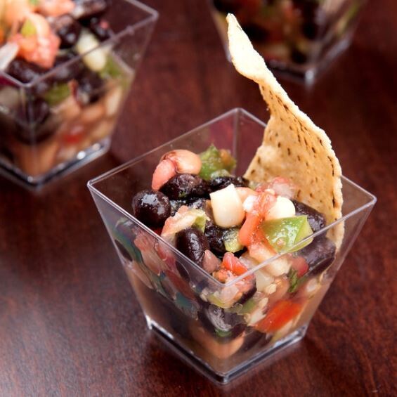 Plastic Dessert Cups + Dome Lids 150ml (qty 20)