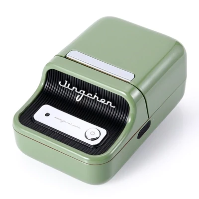 Niimbot B21 Portable Thermal Label Printer Green - including free label. (each)